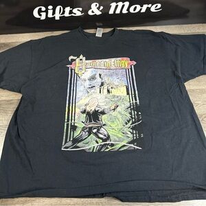 Gildan Black Graphic T-Shirt